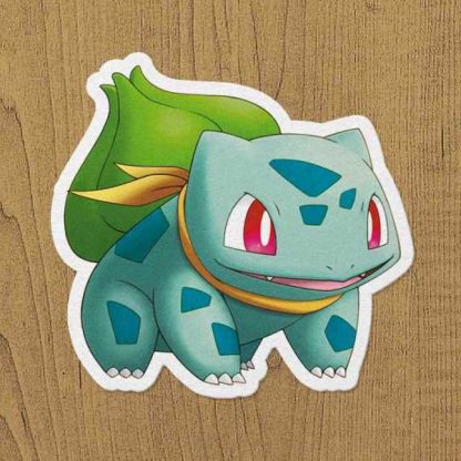 balbasaur sticker etiket