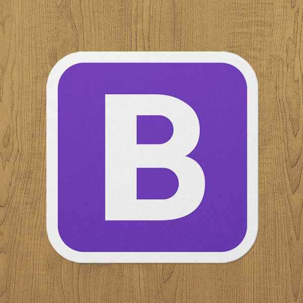 bootstarp sticker etiket
