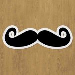 bıyık sticker etiket