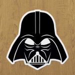 darth vader sticker etiket