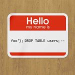 drop table sticker etiket