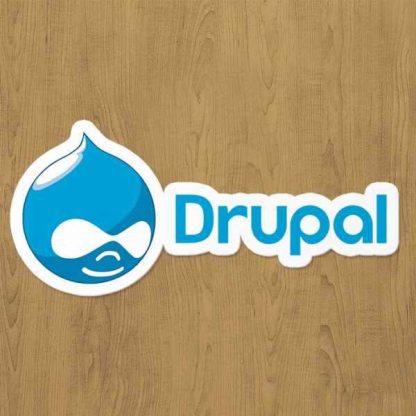 drupal sticker etiket