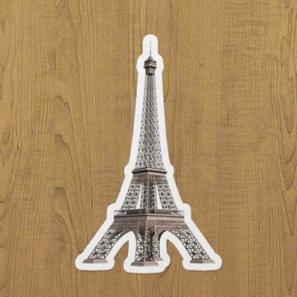 eyfel kulesi sticker etiket