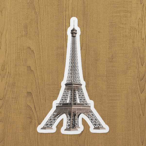 eyfel kulesi sticker etiket eyfel kulesi sticker etiket