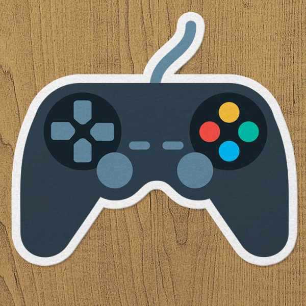 gamepad sticker etiket gamepad sticker etiket