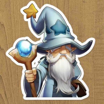 gandalf sticker etiket