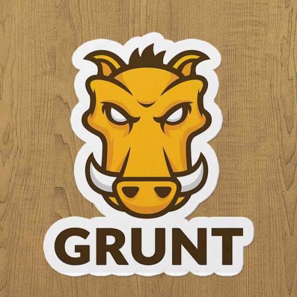 grunt sticker etiket grunt sticker etiket