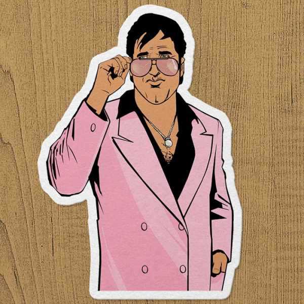 gta vice city Sonny Forelli sticker etiket gta vice city Sonny Forelli sticker etiket