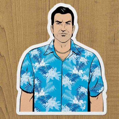 gite vice city tommy vercetti sticker etiket