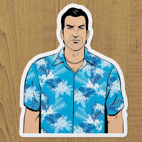 gta vice city tommy vercetti sticker etiket gite vice city tommy vercetti sticker etiket