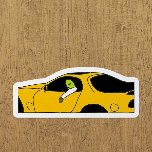jackboys car sticker etiket