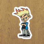 johnny test sticker etiket