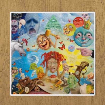 life's a trip album sticker