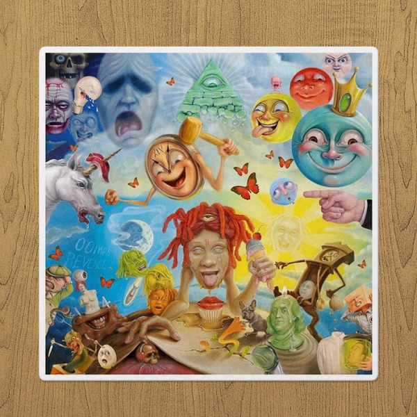 life’s a trip album sticker life's a trip album sticker