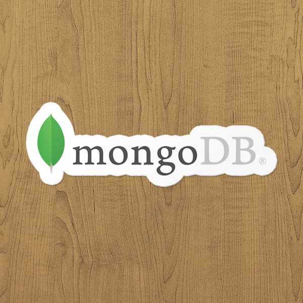mongo db sticker etiket mongo db sticker etiket