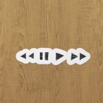 muzik sticker etiket