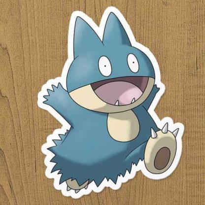 pokemon munchlax sticker etiket