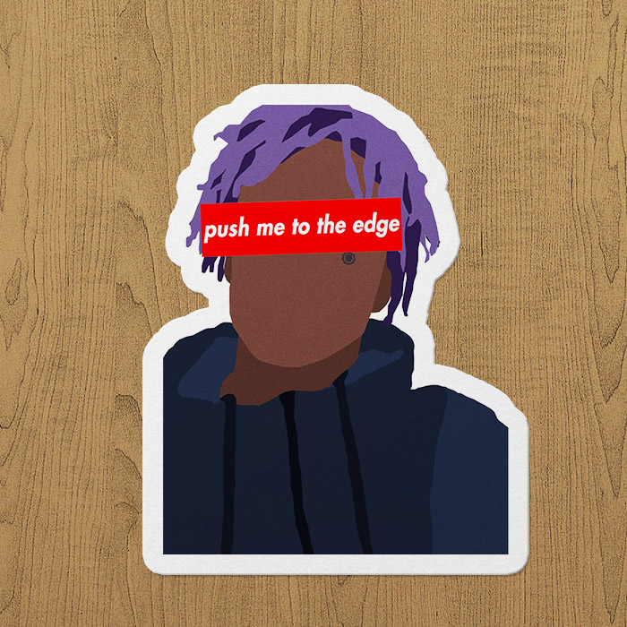 XO Tour Lif3 Sticker etiket XO Tour Lif3 Sticker etiket