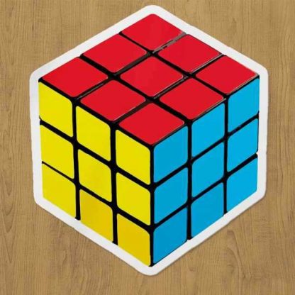 Rubik Küpü Sticker etiket