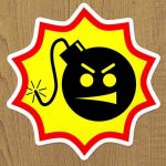 Serious Sam Sticker etiket
