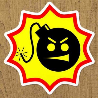 Serious Sam Sticker etiket