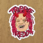 trippie redd sticker etiket