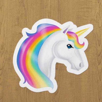Unicorn Sticker Etiket