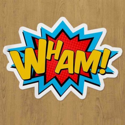 Wham Sticker etiket