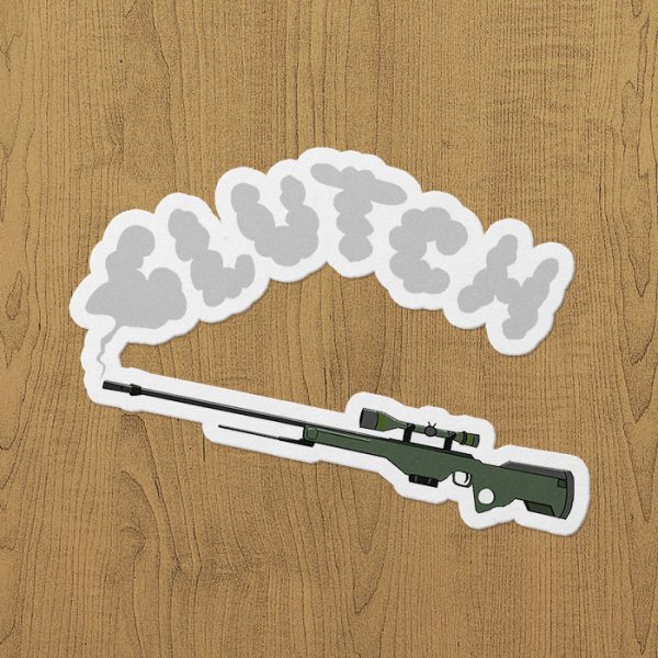 Awp Clutch Sticker etiket