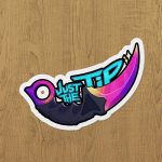 CSGO Karambit Fade Sticker etiket