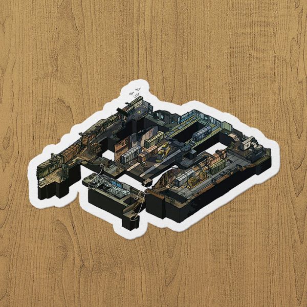 CSGO Train Sticker etiket