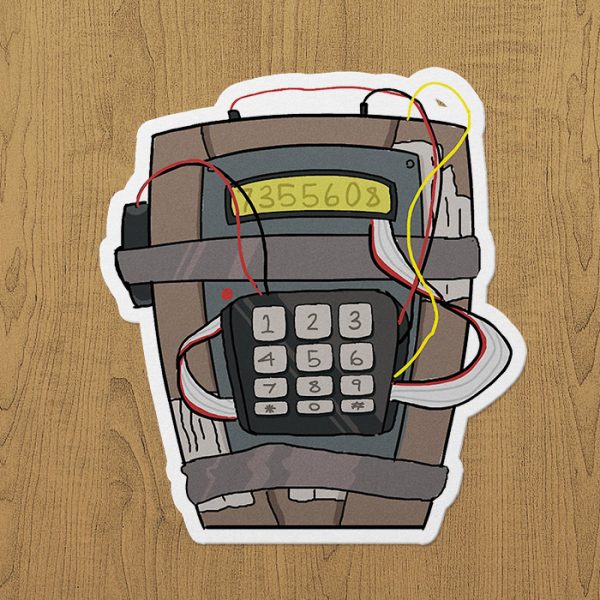 CSGO Bomb Sticker etiket