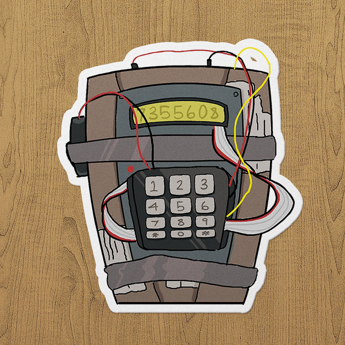 CSGO Bomb Sticker etiket CSGO Bomb Sticker etiket