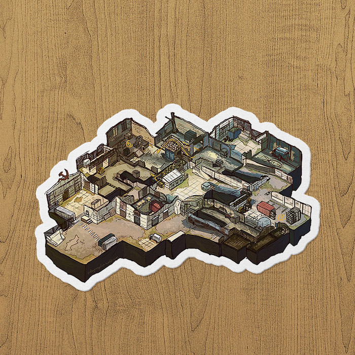 CSGO Cache Sticker etiket CSGO Cache Sticker etiket
