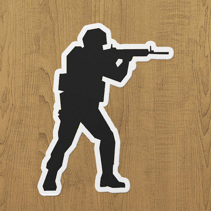 CSGO Ct Sticker Etiket CSGO CT Sticker Etiket