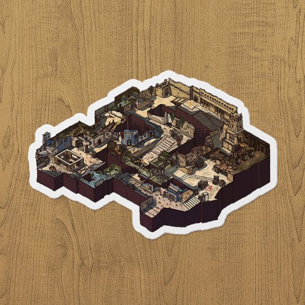 CSGO Mirage Sticker etiket