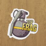 El Bombası Sticker Etiket