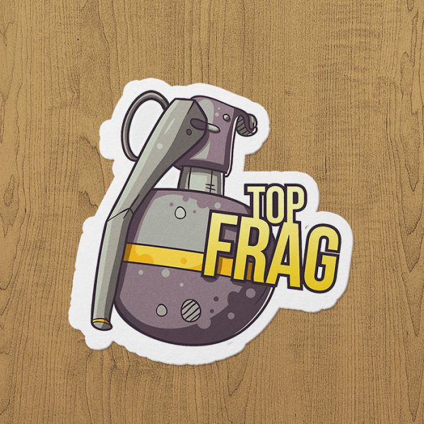 El Bombası Sticker Etiket