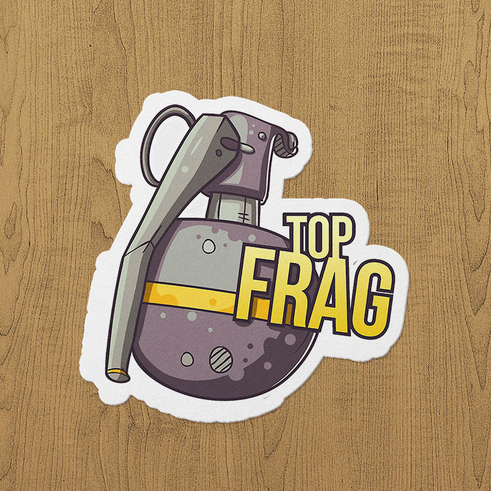 El Bombası Sticker Etiket El Bombası Sticker Etiket