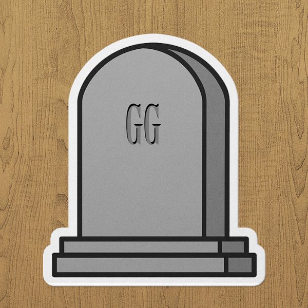 Good Game Sticker Etiket