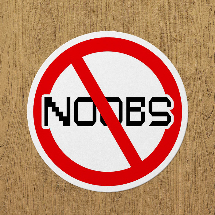 Nooblar Giremez Sticker etiket