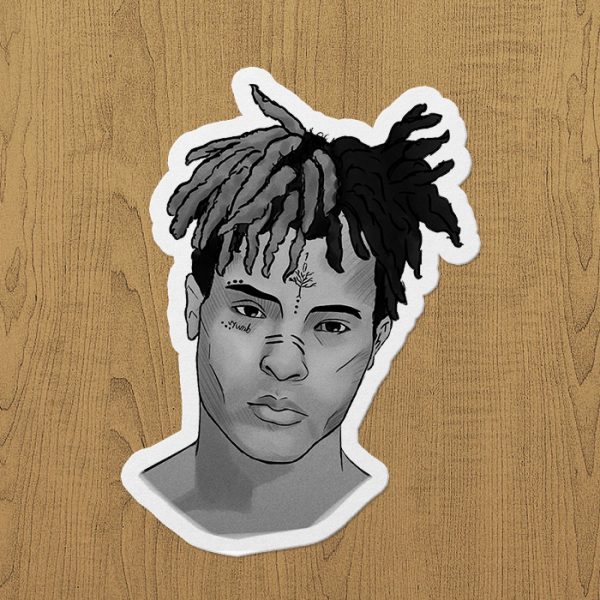XXXTentacion KaraKalem Sticker etiket