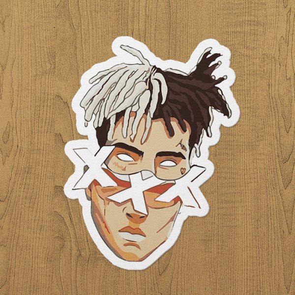 'XXX'Tentacion Sticker etiket