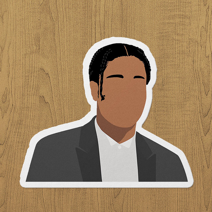 asap rocky 3 sticker asap rocky 3 sticker