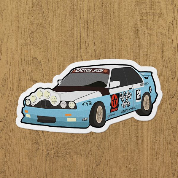 jackboys car 2 sticker etiket