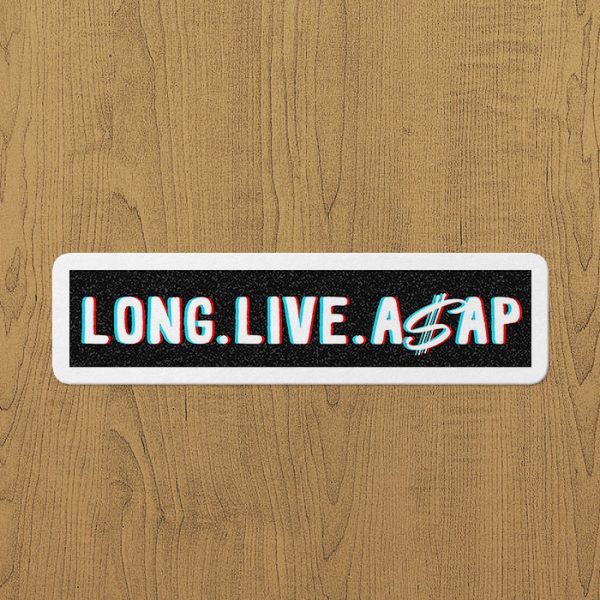 Long Lİve Asap Sticker etiket