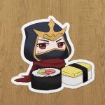 mobile legends hayabusa sticker etiket
