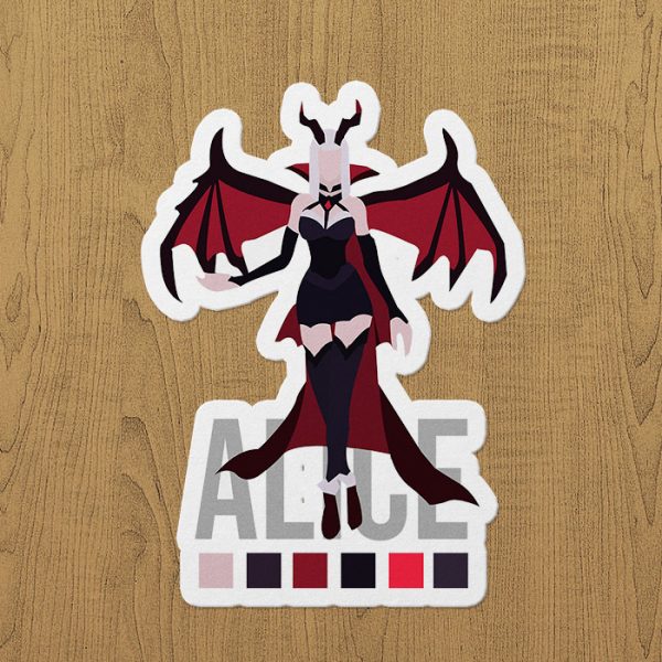 Mobile Legends Alice Sticker etiket