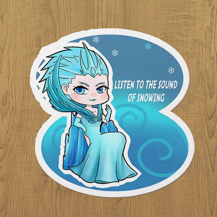 Mobile Legends Aurora Sticker etiket Mobile Legends Aurora Sticker etiket