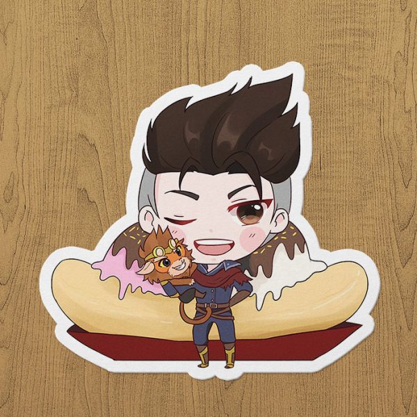 Mobile Legends Claude Sticker etiket